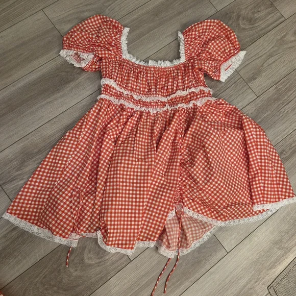 Selkie Beverly Hillbilly Dress And Bloomer Set - Picture 8 of 10
